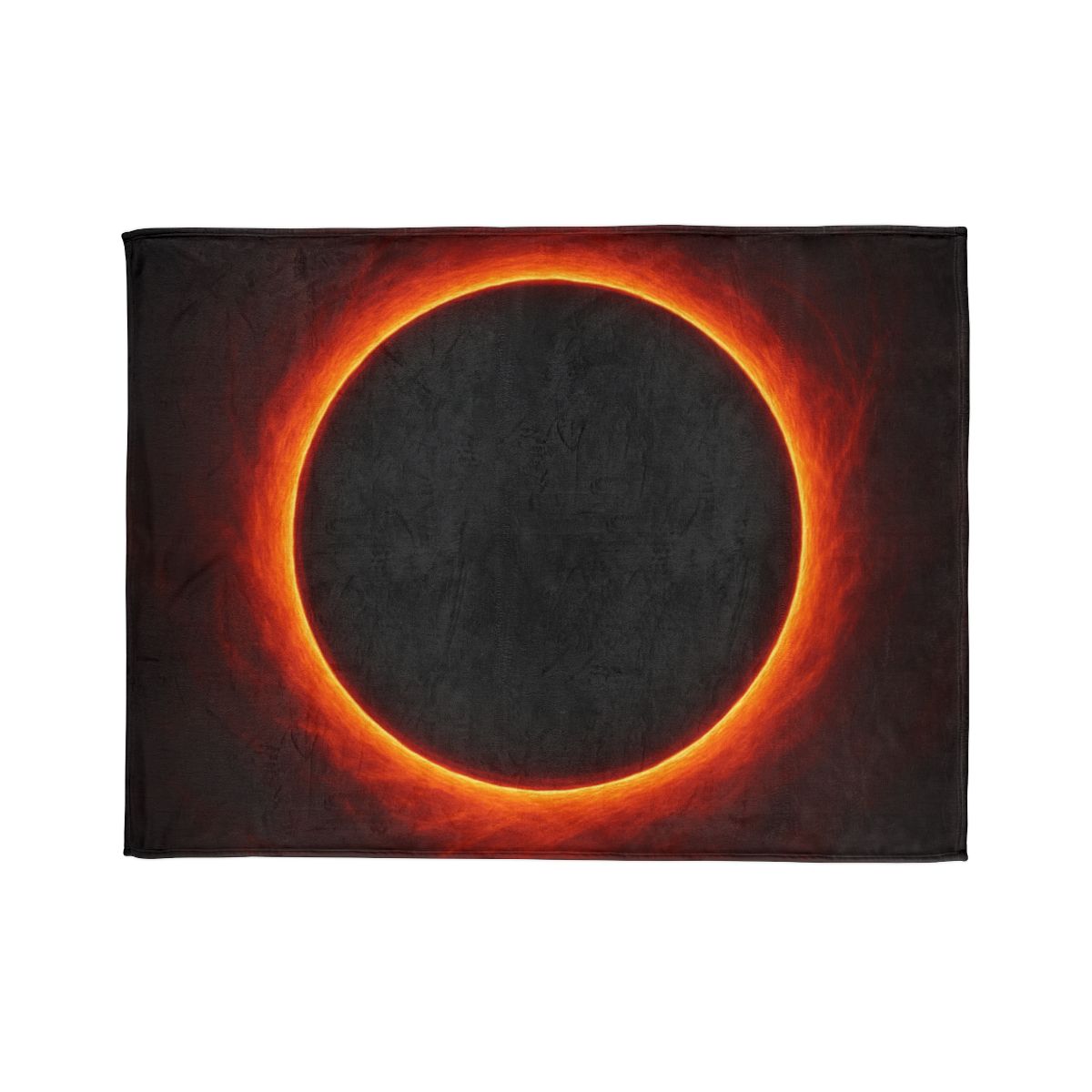 Dark Horizon Singularity decorative home blankets