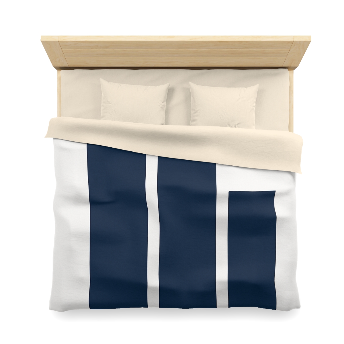 Three Vertical Bars With Balanced Gap warm winter duvets