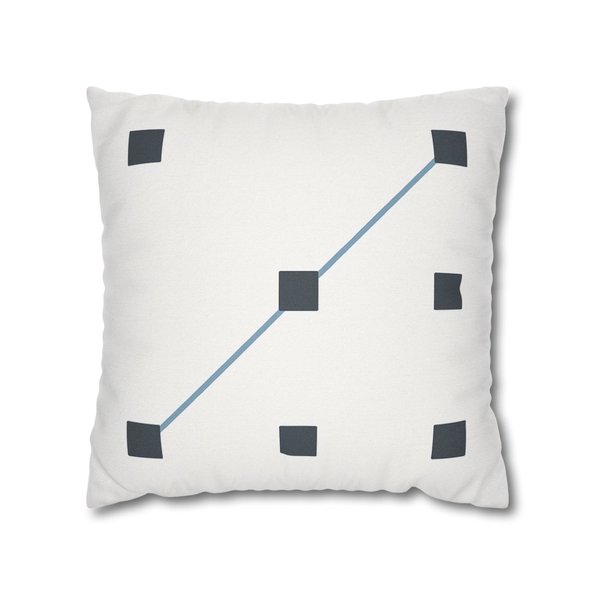 Diagonal Star Path Grid personalized pillow covers