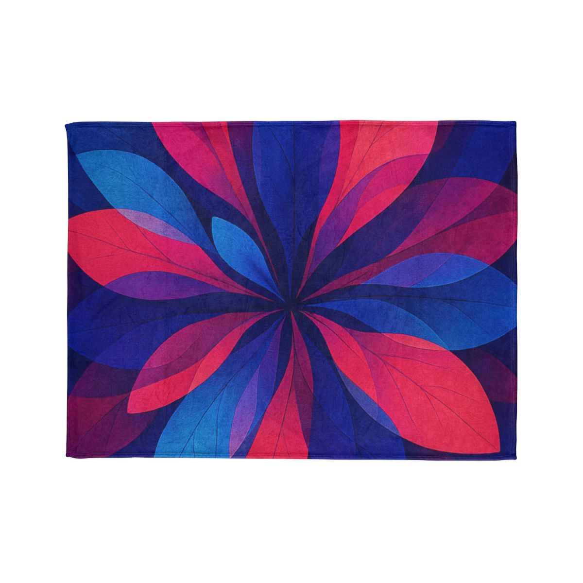 Petal Prism Overprint warm winter blankets