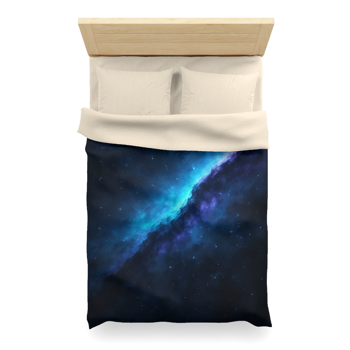 Luminous Horizon Rift soft comforter duvets