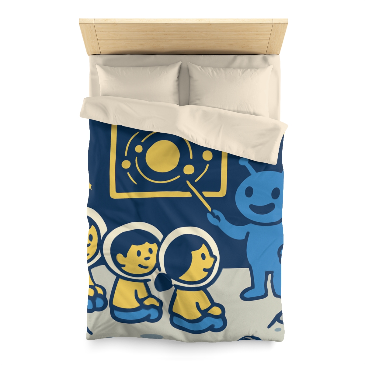 Celestial Classroom On The Moon duvets for gifts