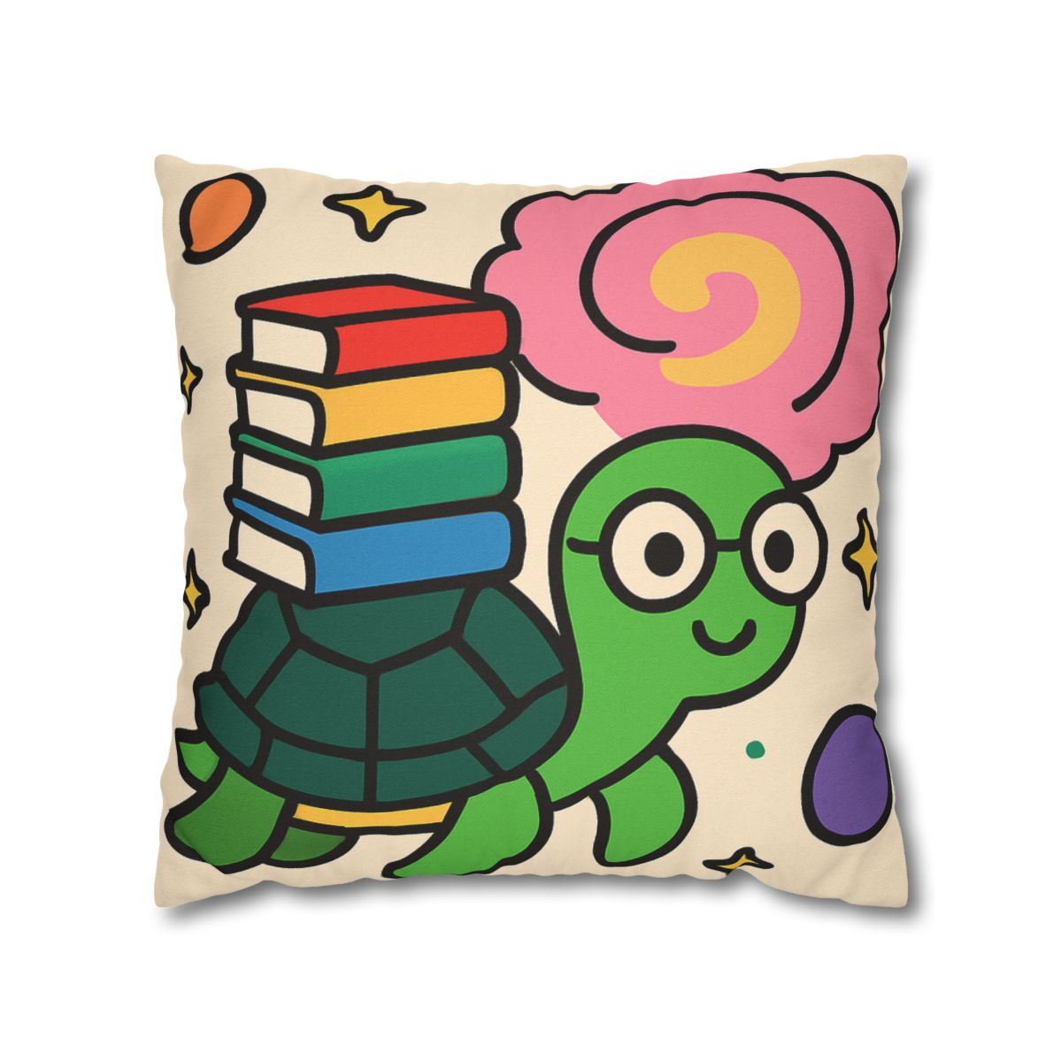 Nebula Library Turtle trendy patterned pillow cases