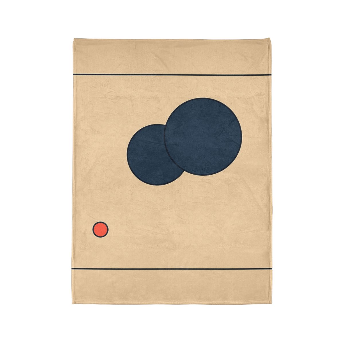 Offset Frame With Two Quiet Discs personalized cozy blankets