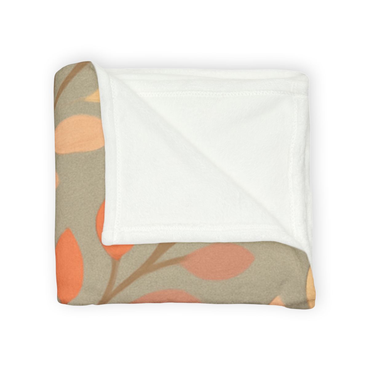 Bud Spiral Cascade soft fleece blankets