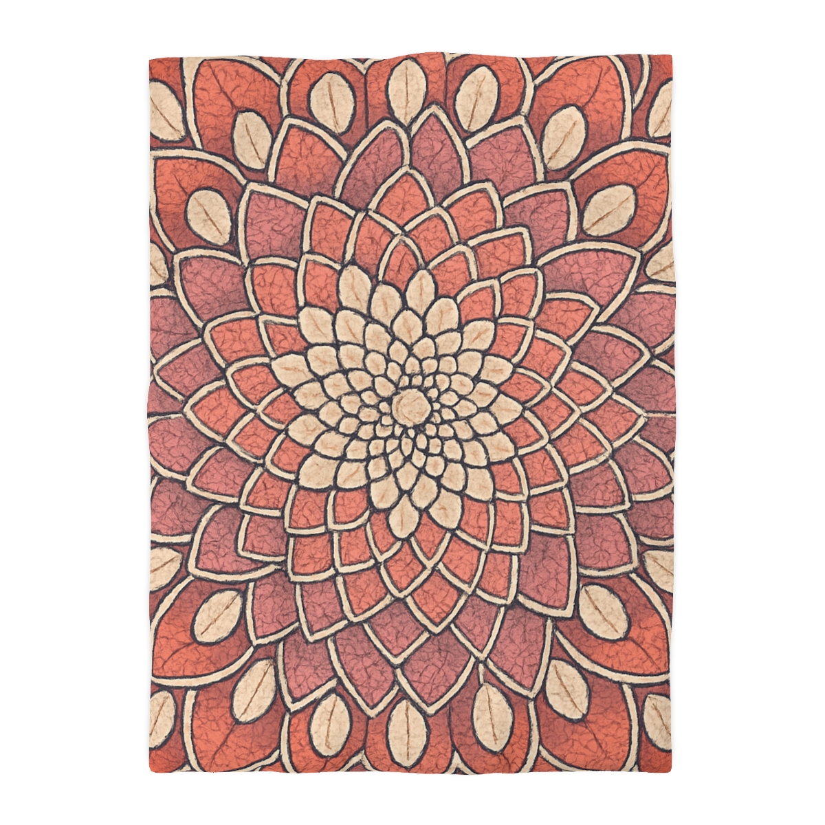 Bud Mosaic Fractal Bloom trendy bedroom duvets