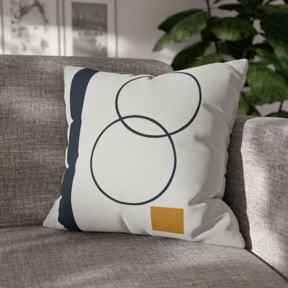 Staggered Rings With Anchored Column custom pillow cases