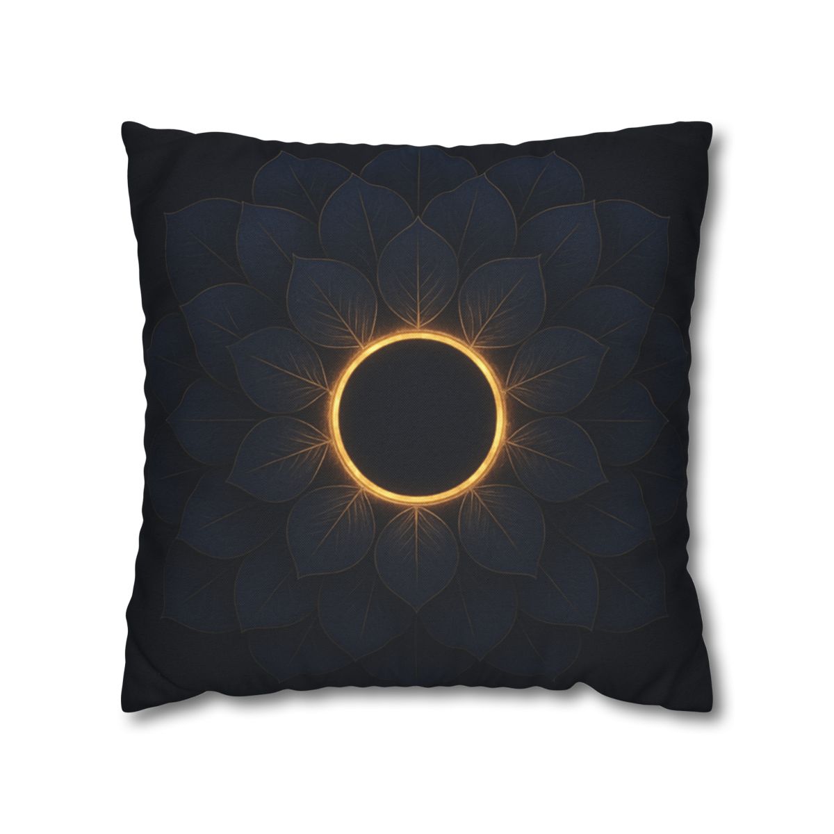Petal Eclipse Mandala trendy patterned pillow cases