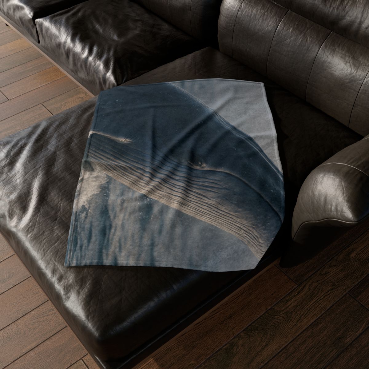 Ocean Song Blue Whale trendy patterned blankets