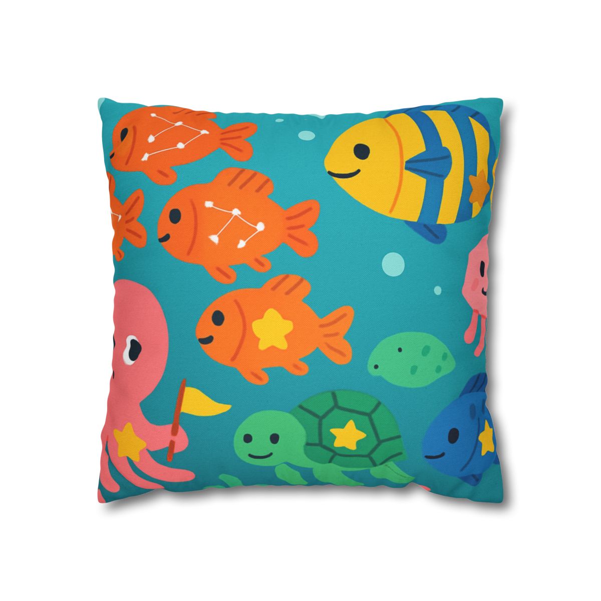 Underwater Galaxy Parade comfortable bedding pillow covers