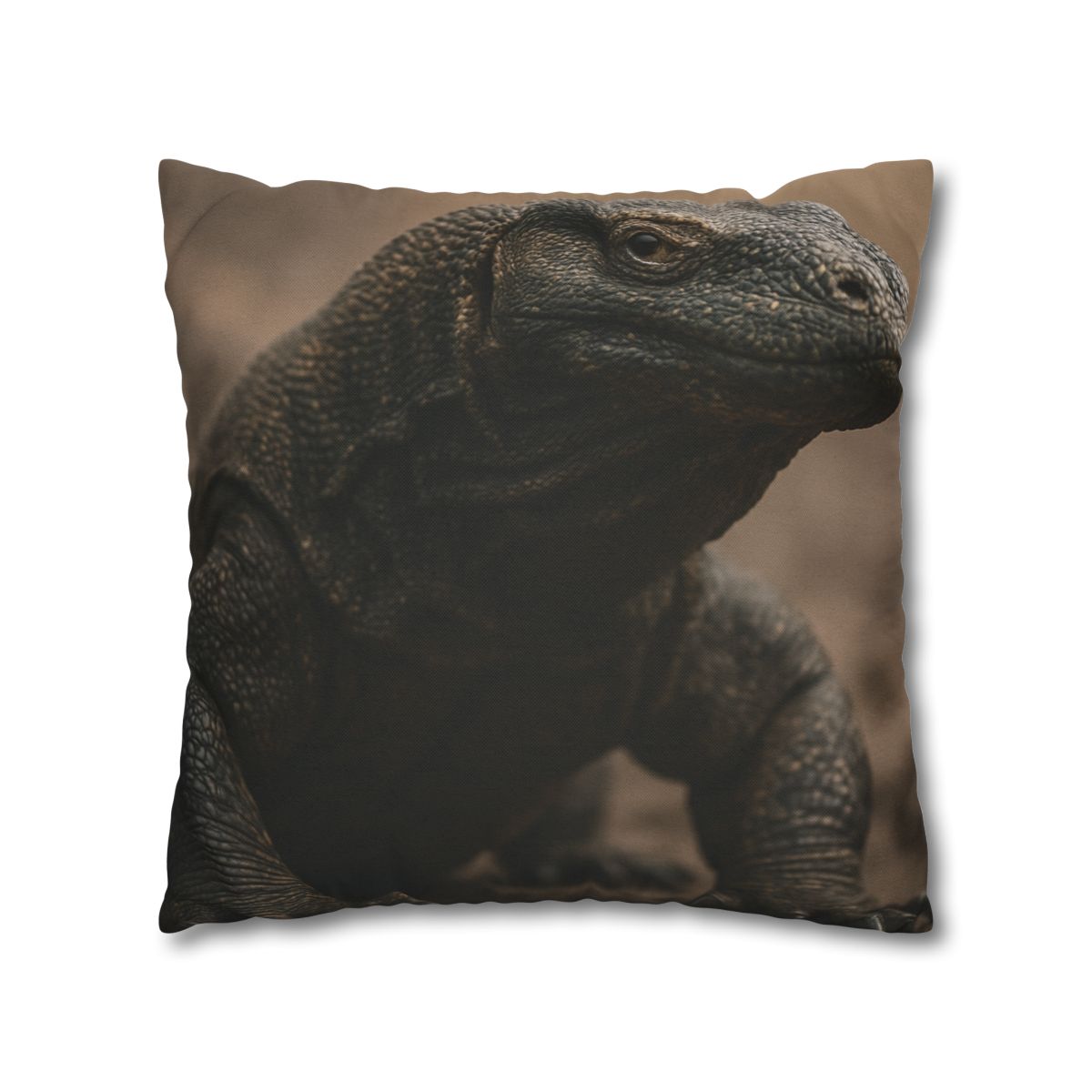 Ancient Sentinel Komodo Dragon trendy patterned pillow cases