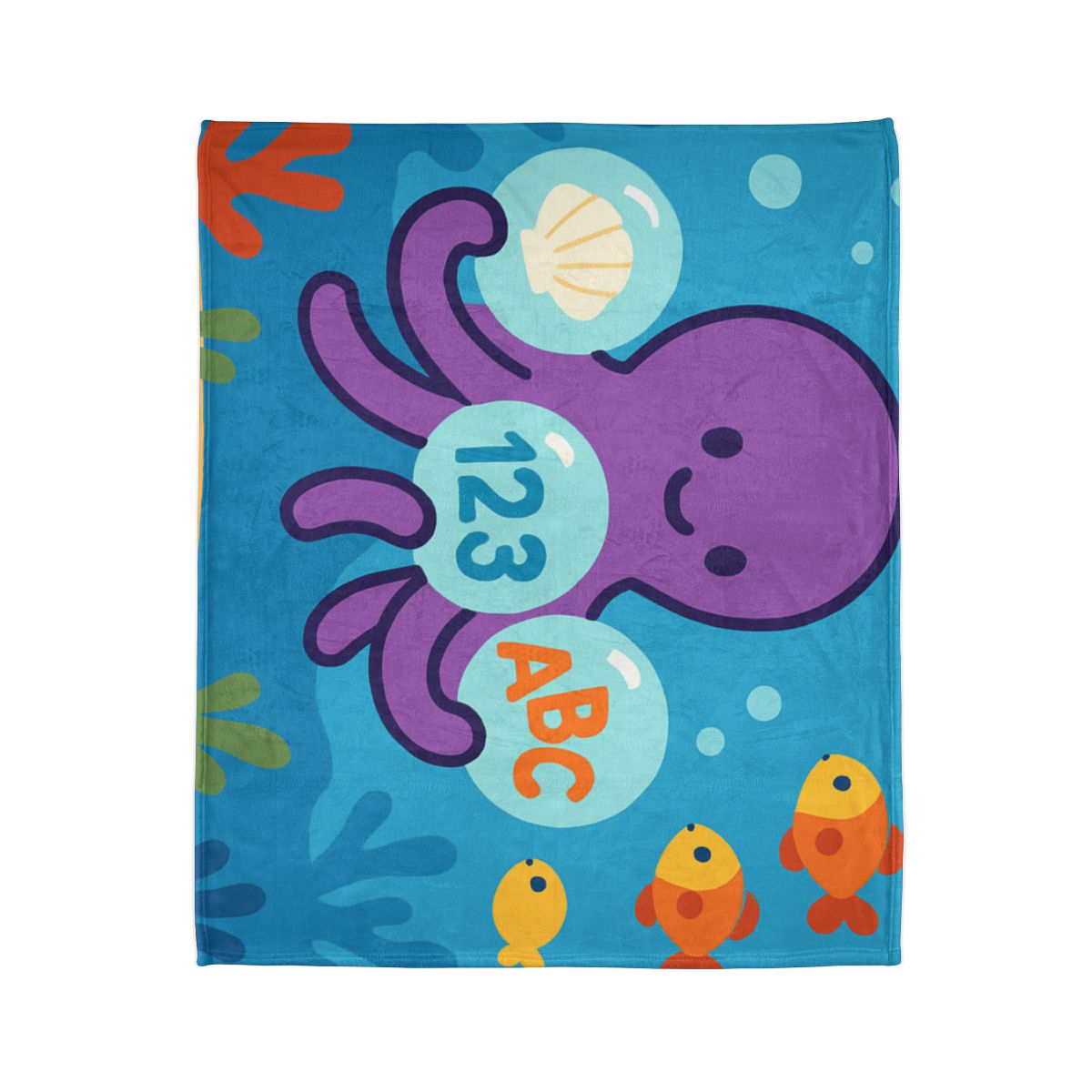 Octopus Library Of Bubble Books trendy patterned blankets