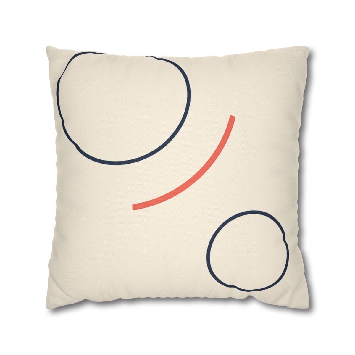 Orbit Gap Circle Pair custom pillow cases