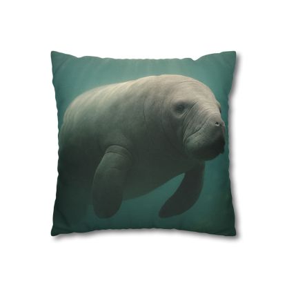 Dawn Drift Manatee personalized pillow covers