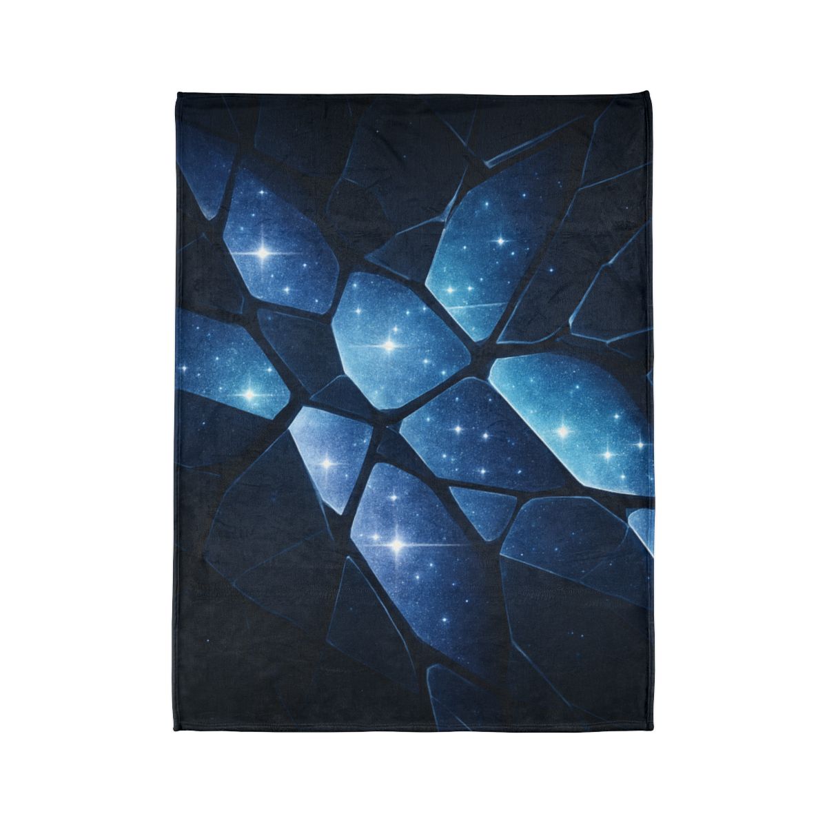 Starlit Fracture Mosaic custom blankets