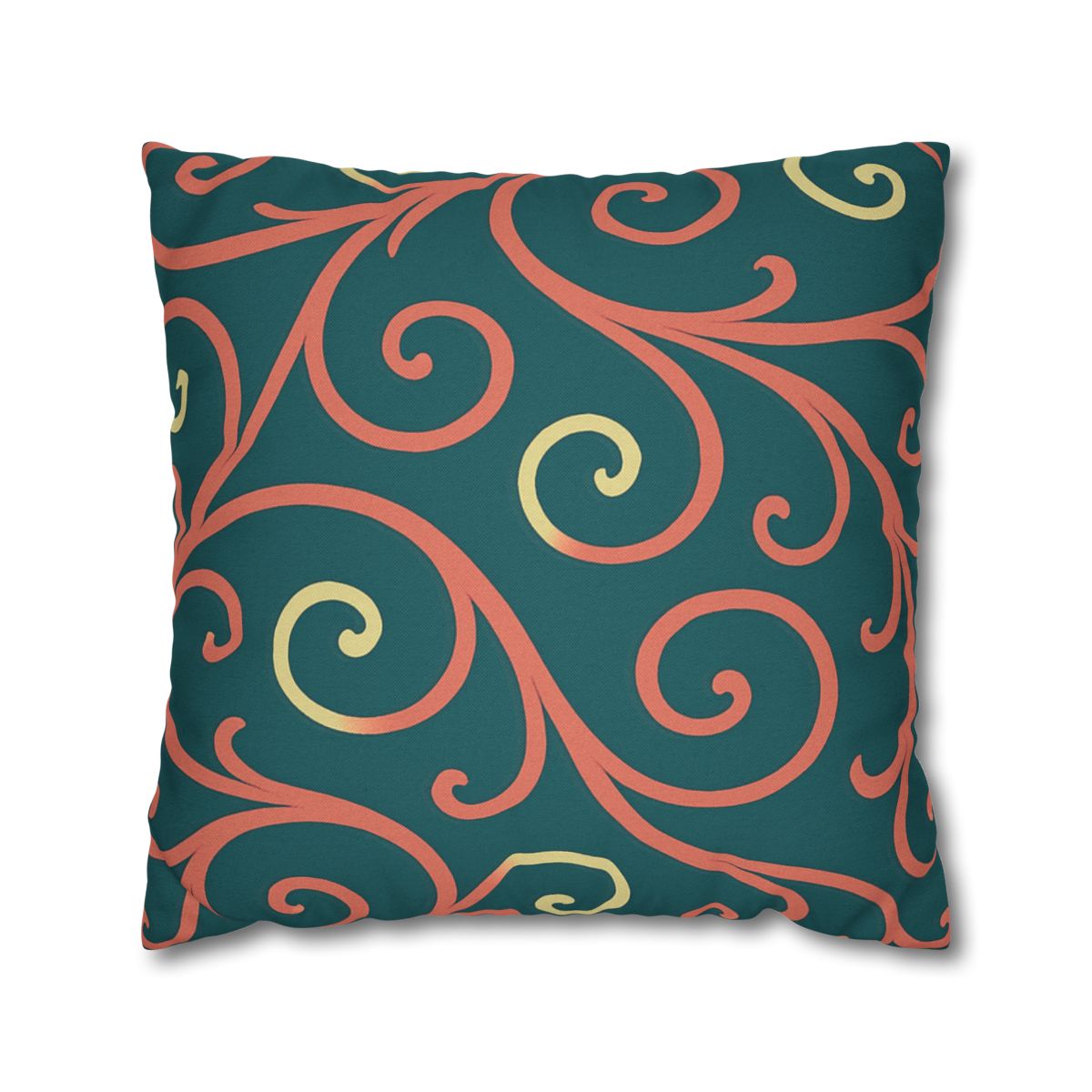 Curling Tendril Wave personalized pillow covers