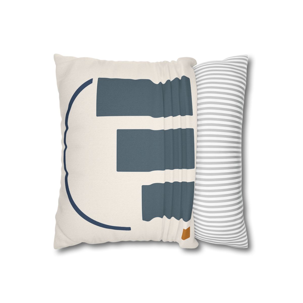 Three Bars With Hanging Arc soft cotton pillow cases
