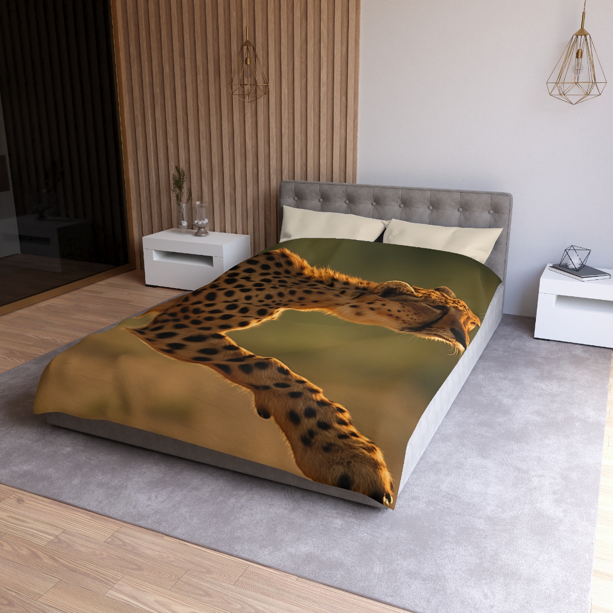 Cheetah Silent Sprint unique patterned duvets