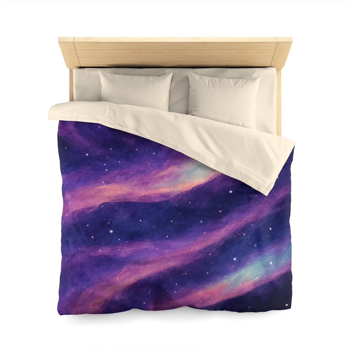 Spectral Nebula Loom Tapestry custom duvets