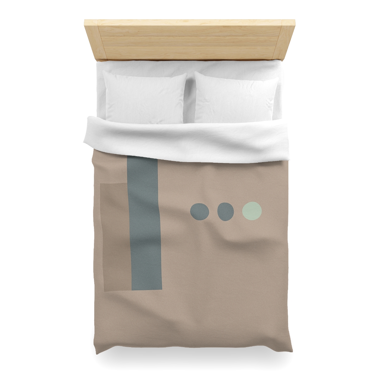 Stepped Pair And Small Dot Cluster designer printed duvets