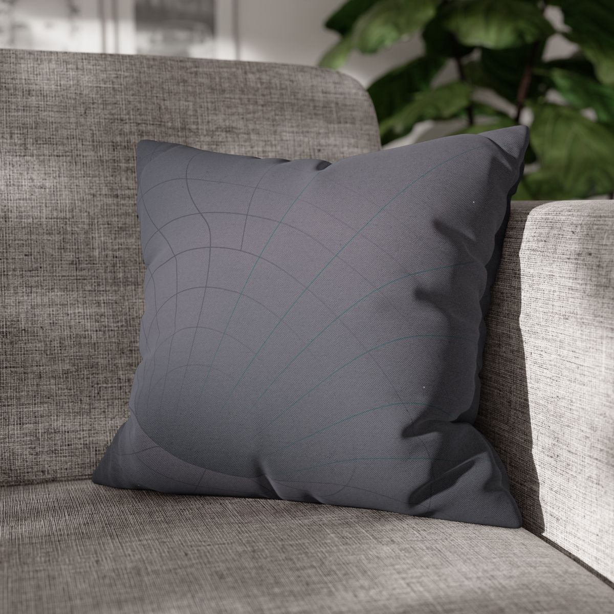 Void Echo Lattice trendy patterned pillow cases