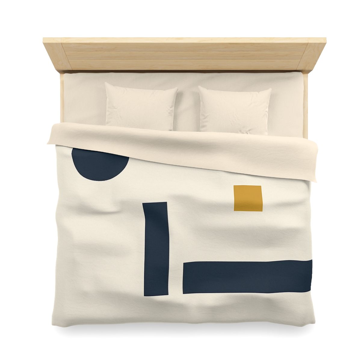 Quiet Triad And Offset Bars unique patterned duvets