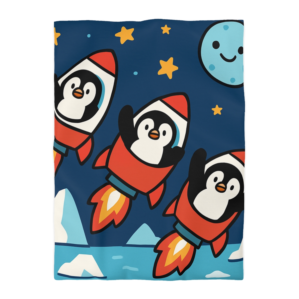 Rocket Penguin Crew warm winter duvets