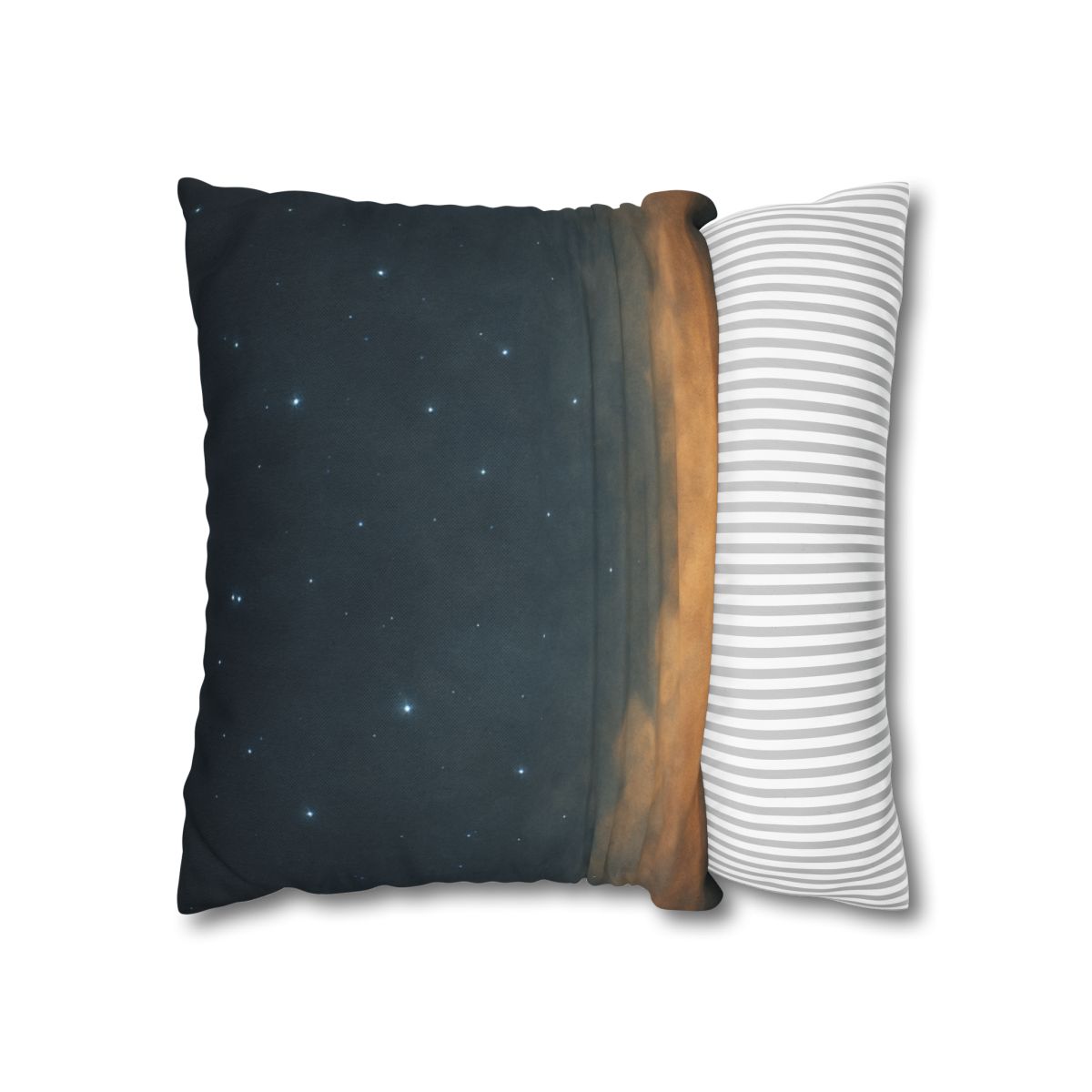 Starlit Dust Horizon soft cotton pillow cases