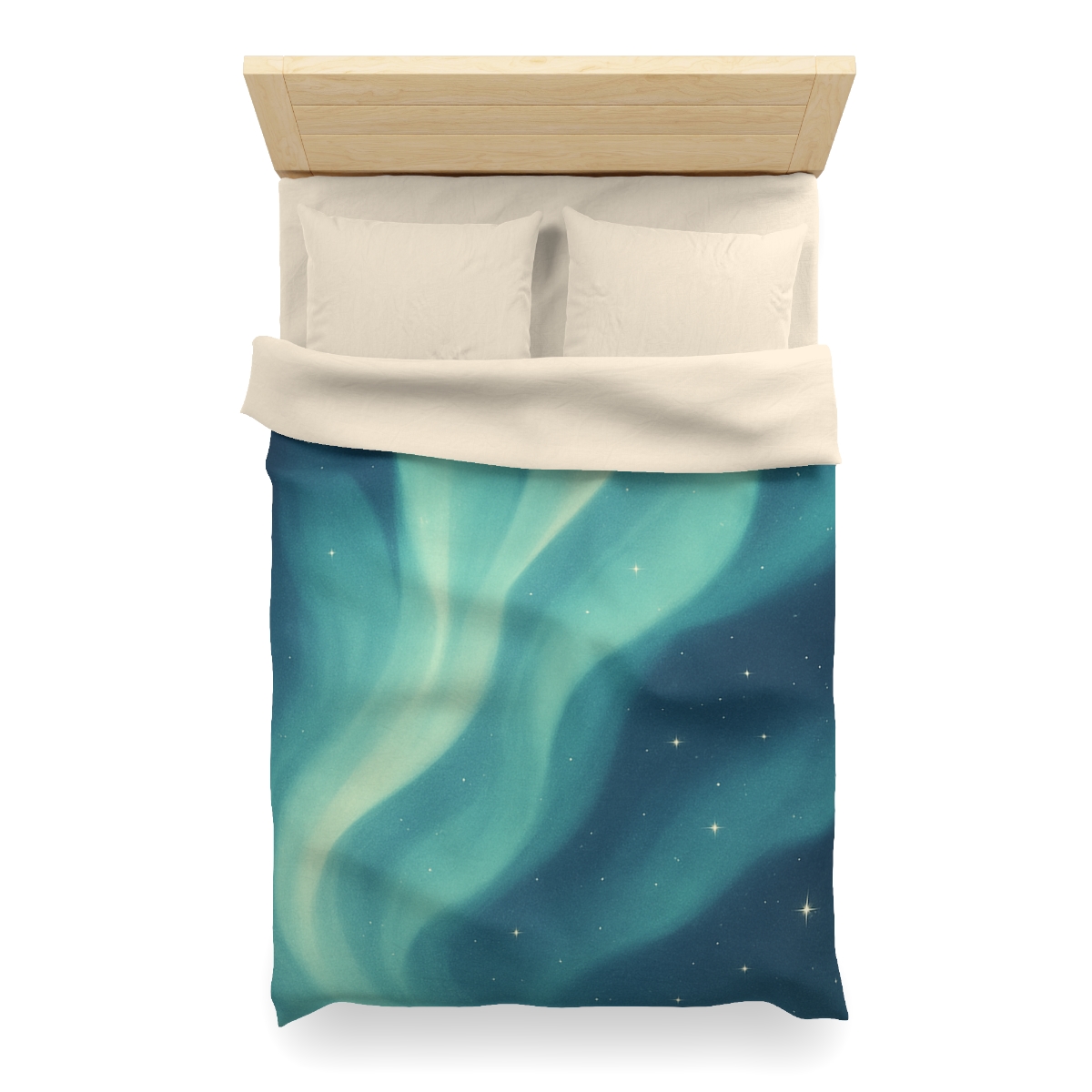 Aurora Veil Star Bloom personalized bedding duvets