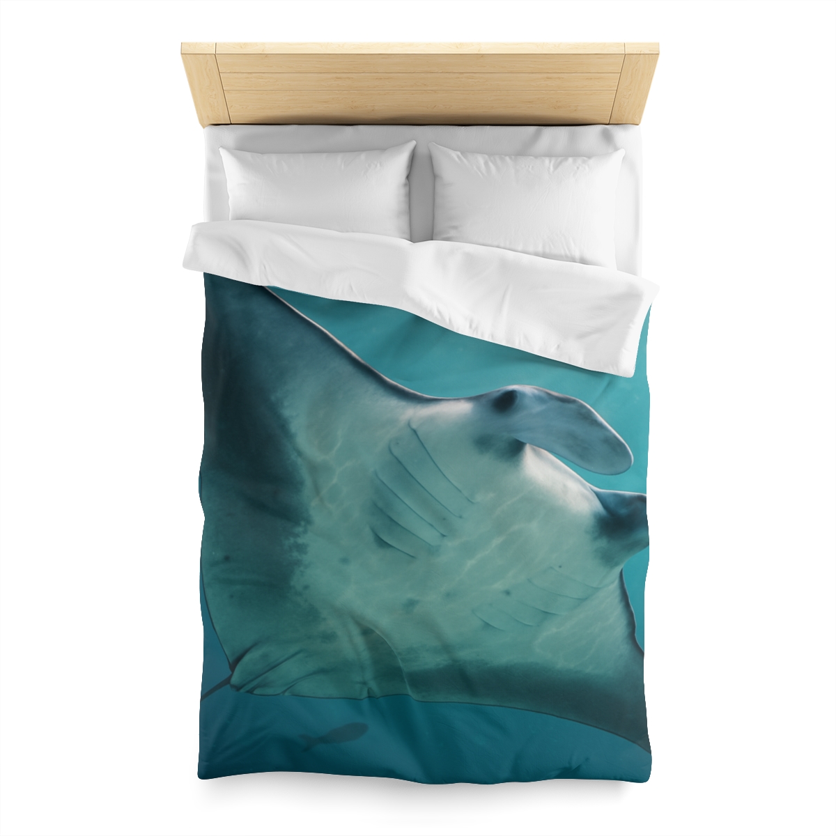 Silent Glide Manta Ray unique patterned duvets