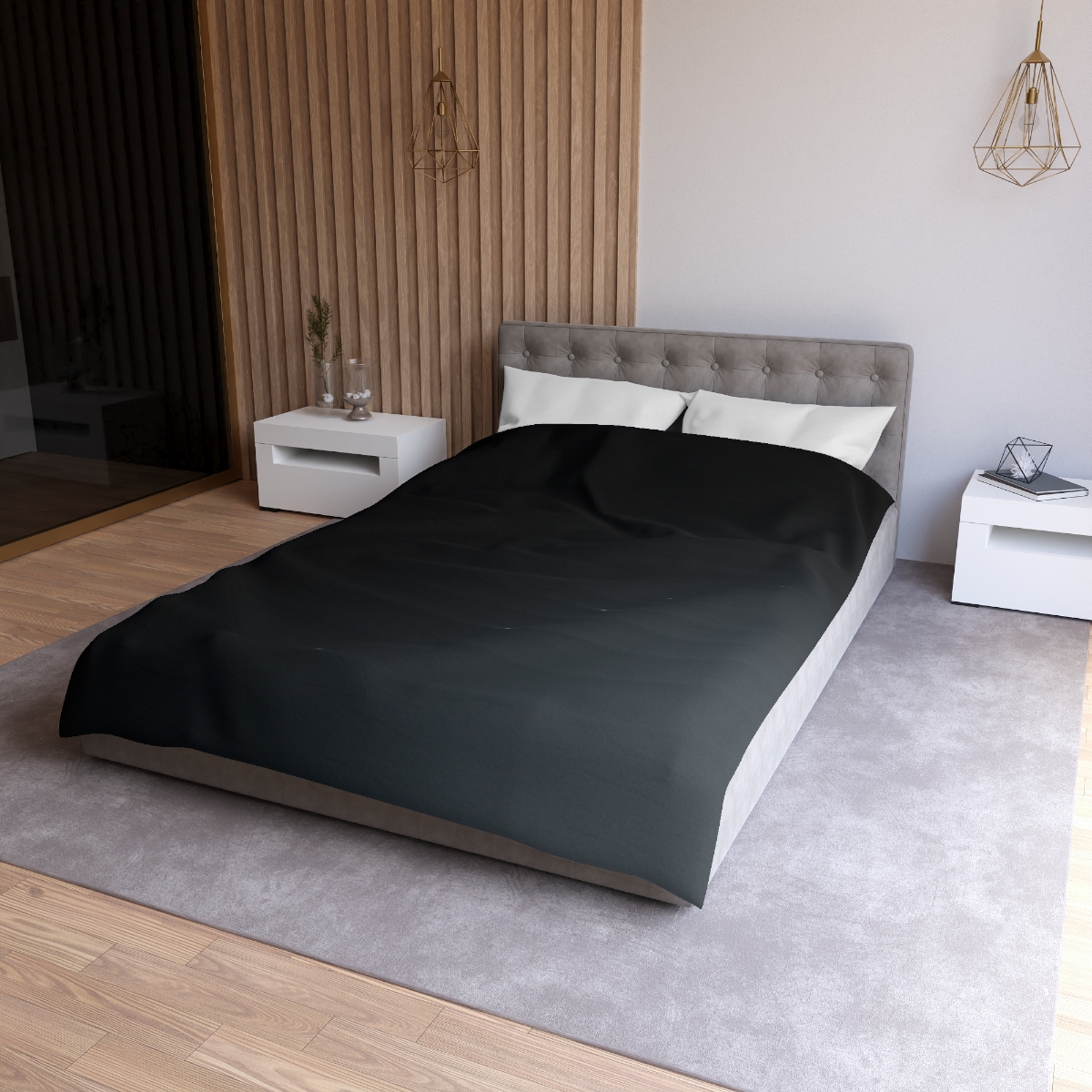 Dark Energy Ripple Continuum stylish duvet covers