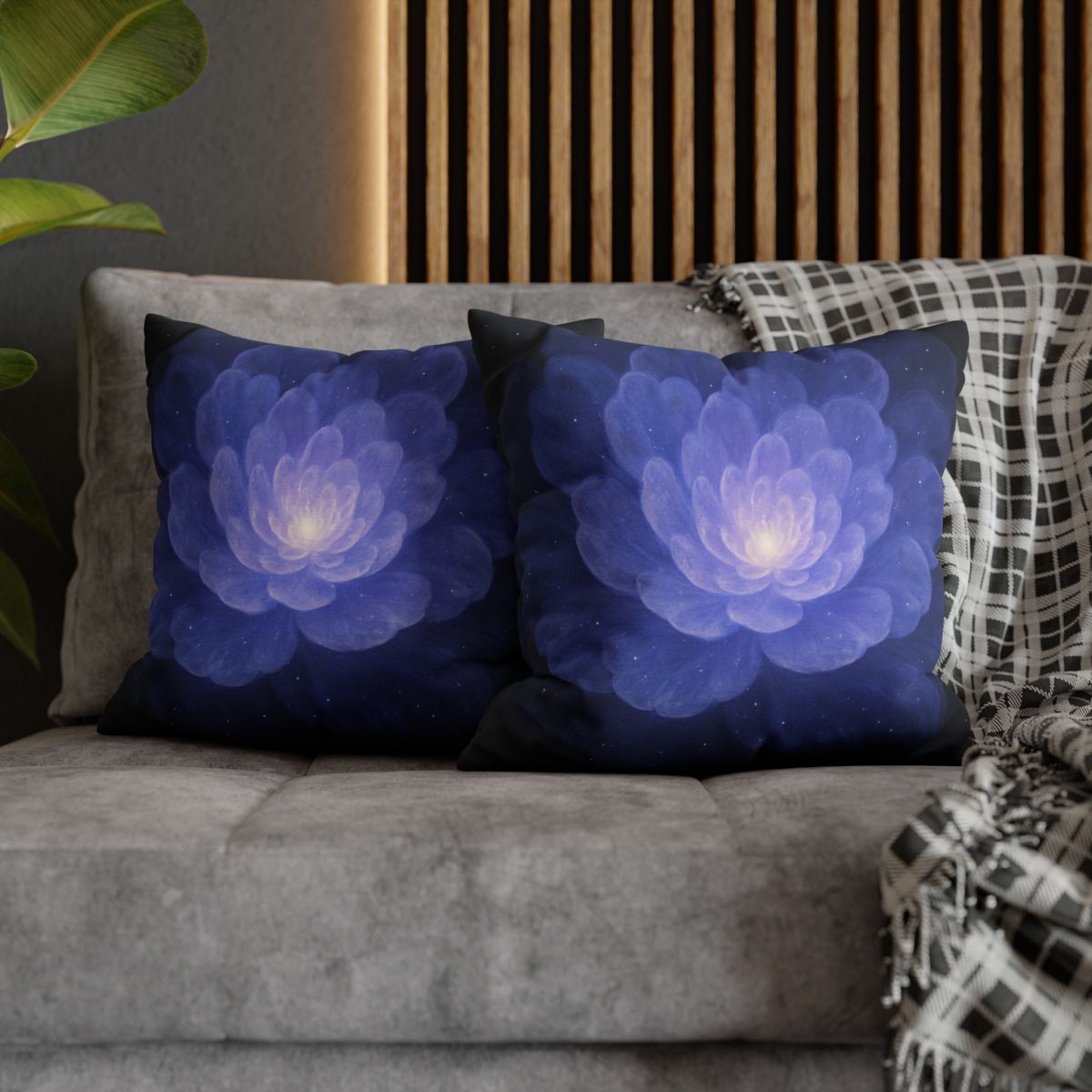 Nebula Petal Radiance custom pillow cases