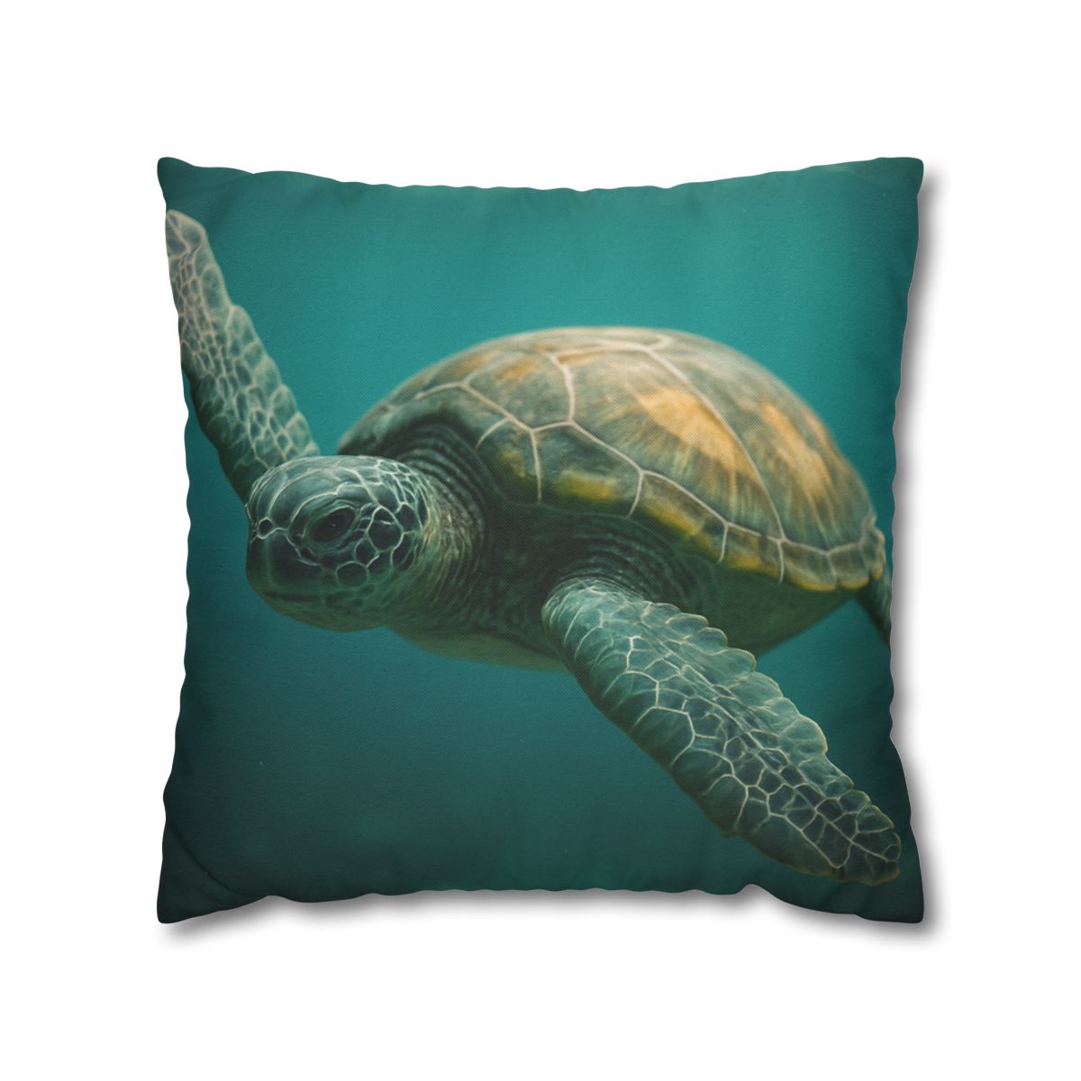 Comet Guard Green Sea Turtle custom pillow cases