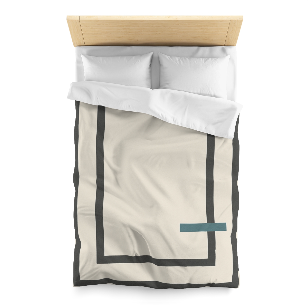 Layered Window Trio custom duvets