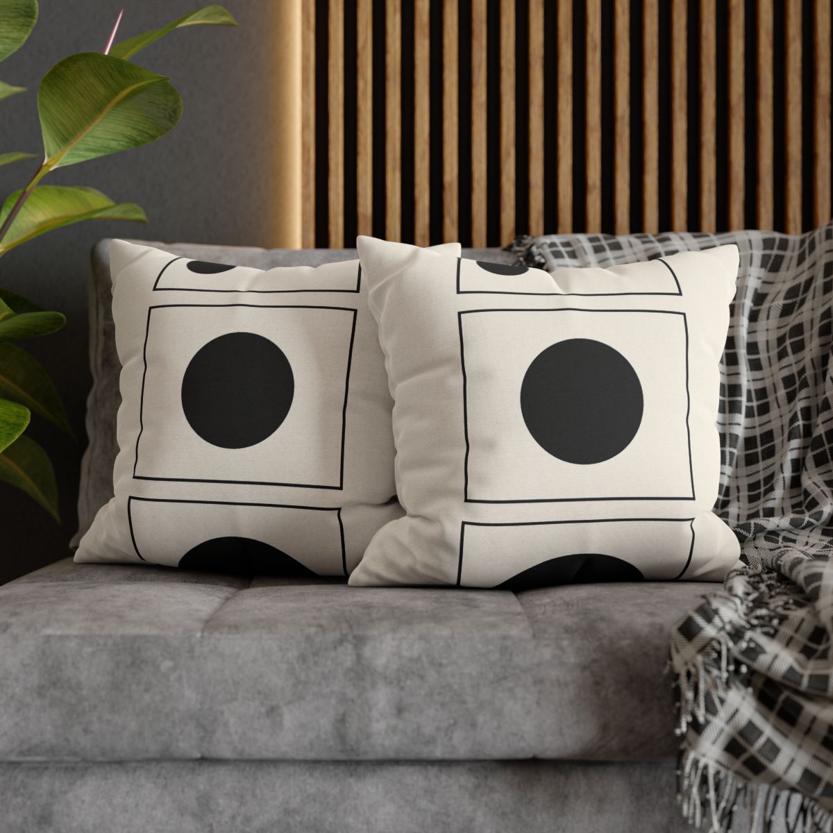 Eclipse Frame Triptych unique gift pillow cases