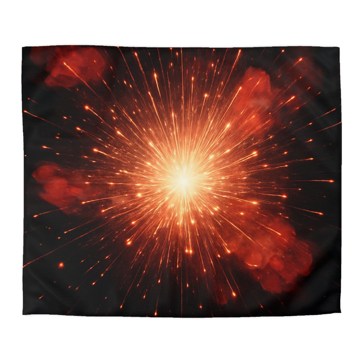 Starburst Ember Bloom unique patterned duvets