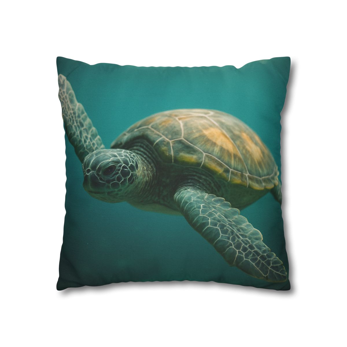 Comet Guard Green Sea Turtle custom pillow cases