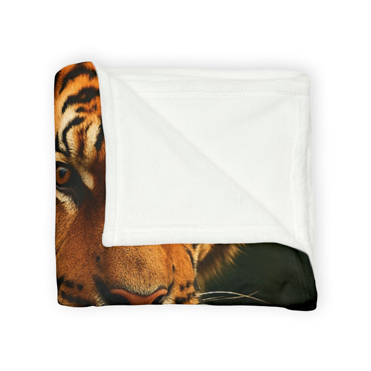 Forest Stalker Bengal Tiger stylish throw blankets