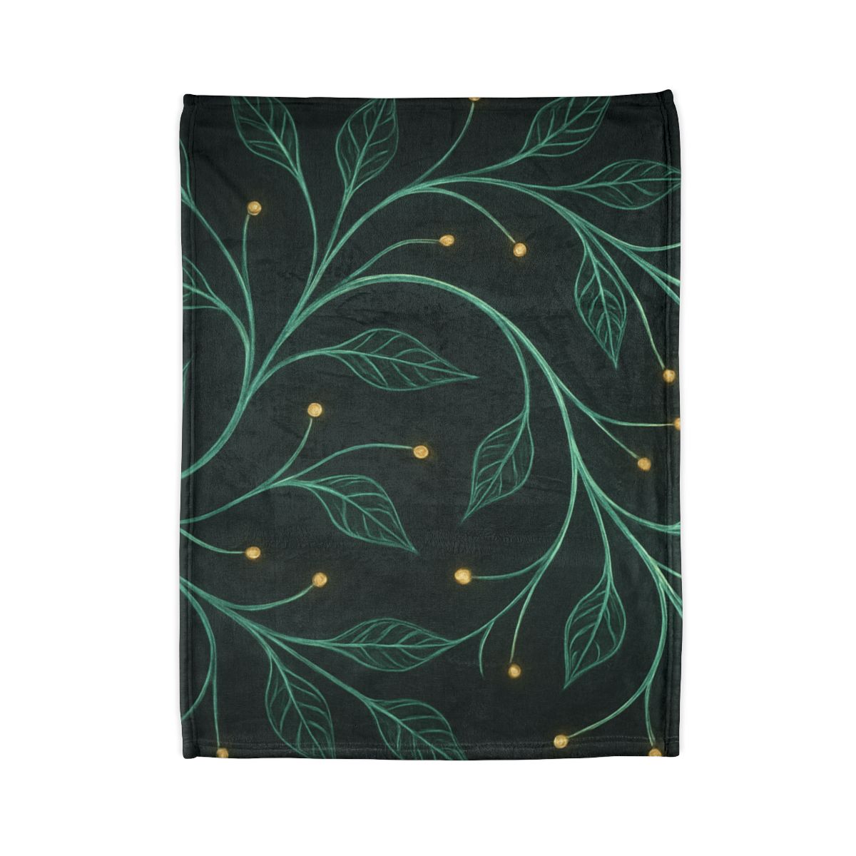 Vine Curl Circuitry personalized cozy blankets