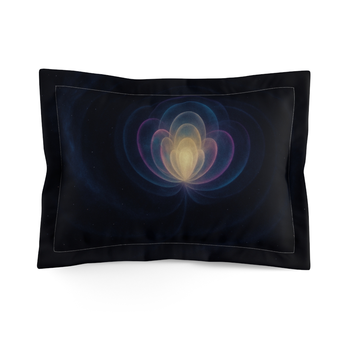 Prismatic Gravity Lens Bloom designer printed pillows