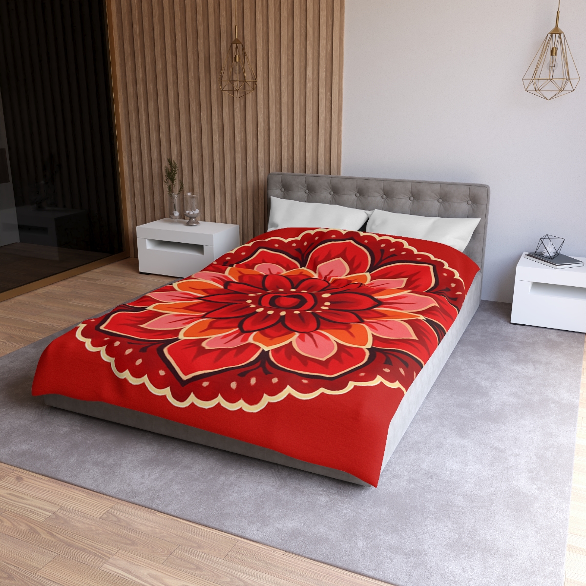 Bloom Burst Mandala stylish duvet covers
