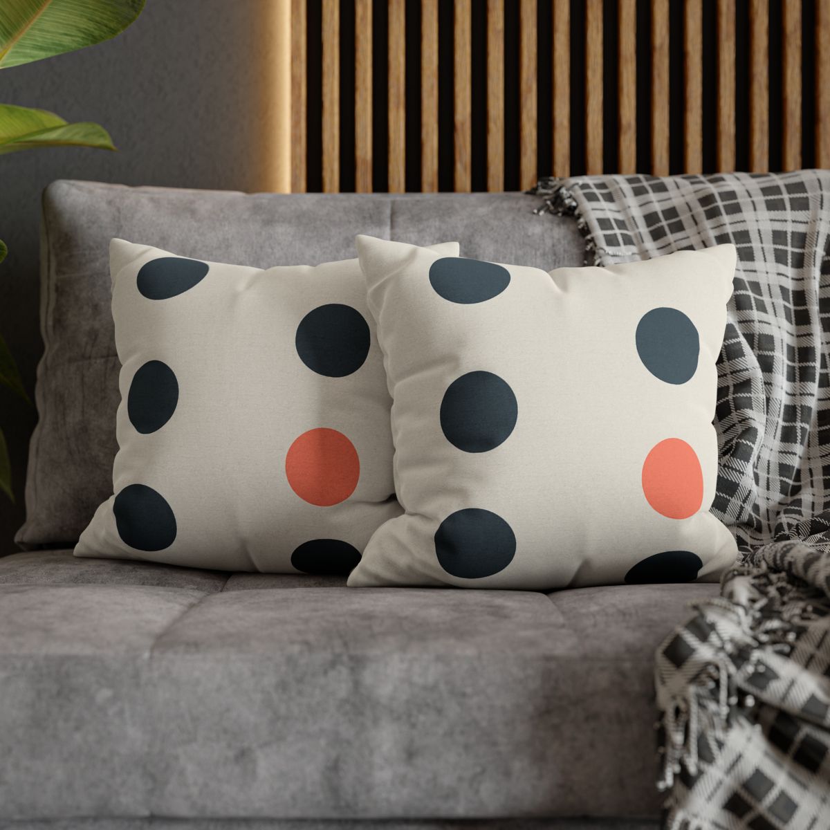 Clustered Dots With Open Lane comfortable bedding pillow covers
