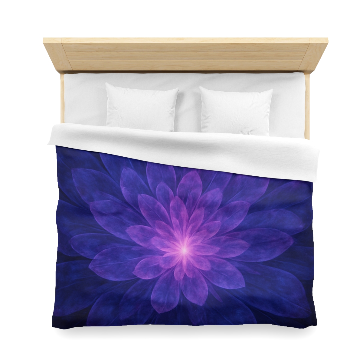 Nebula Petal Radiance designer printed duvets