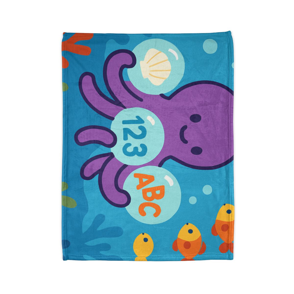 Octopus Library Of Bubble Books trendy patterned blankets