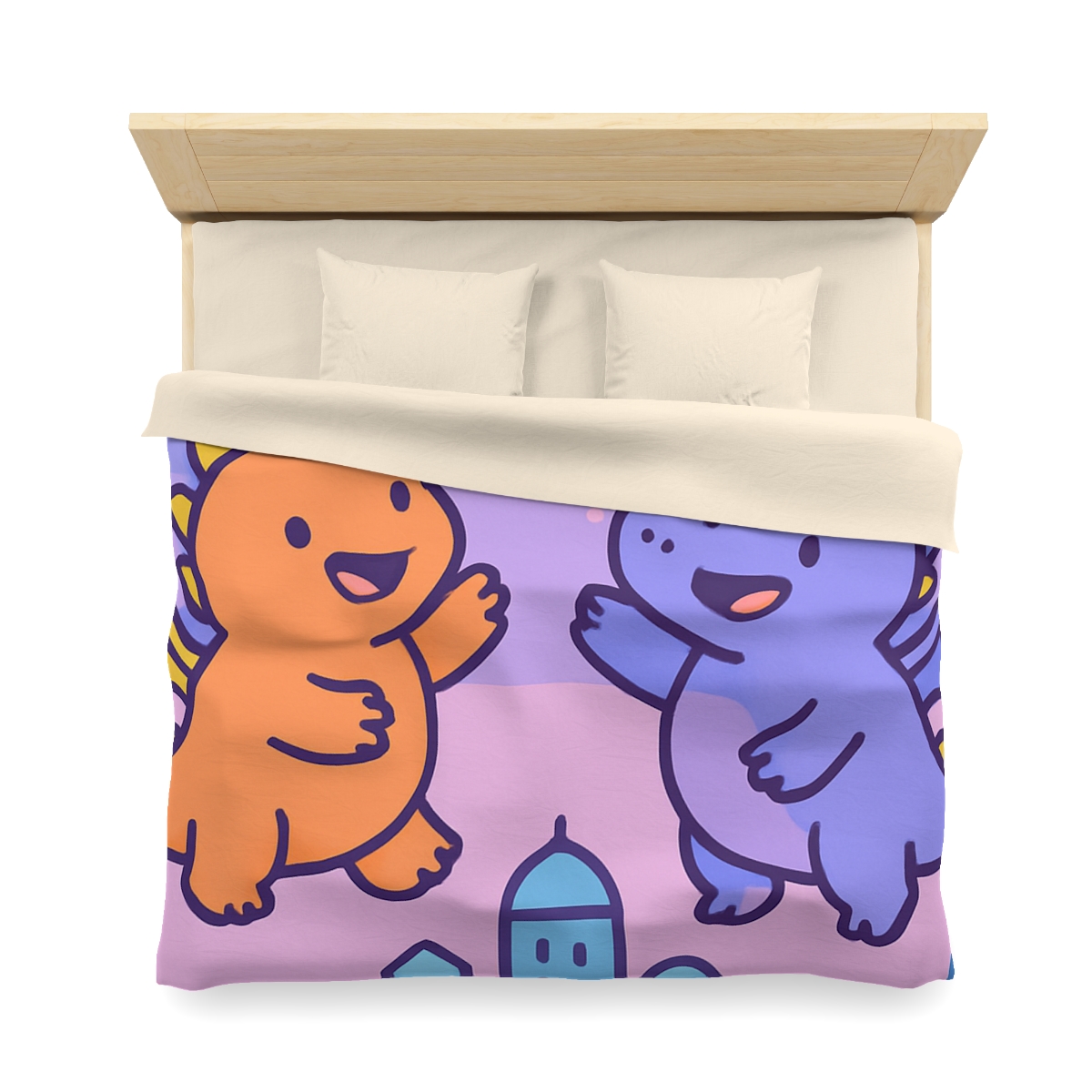 Starlight Cloud City Dragons warm winter duvets