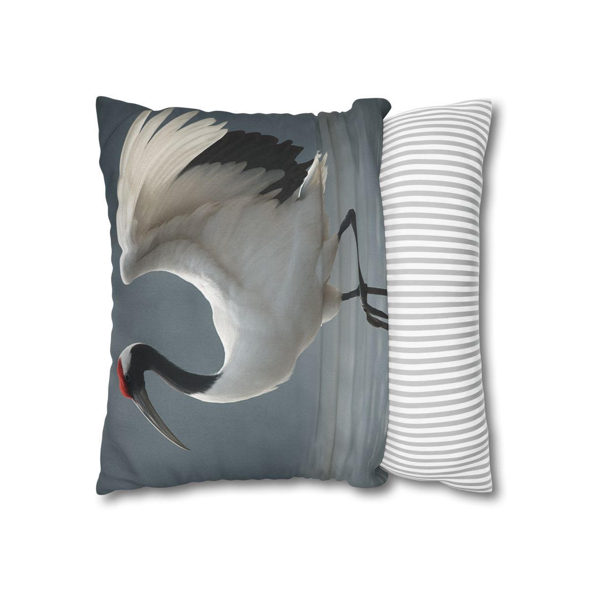 Mist Dancer Red Crowned Crane unique gift pillow cases