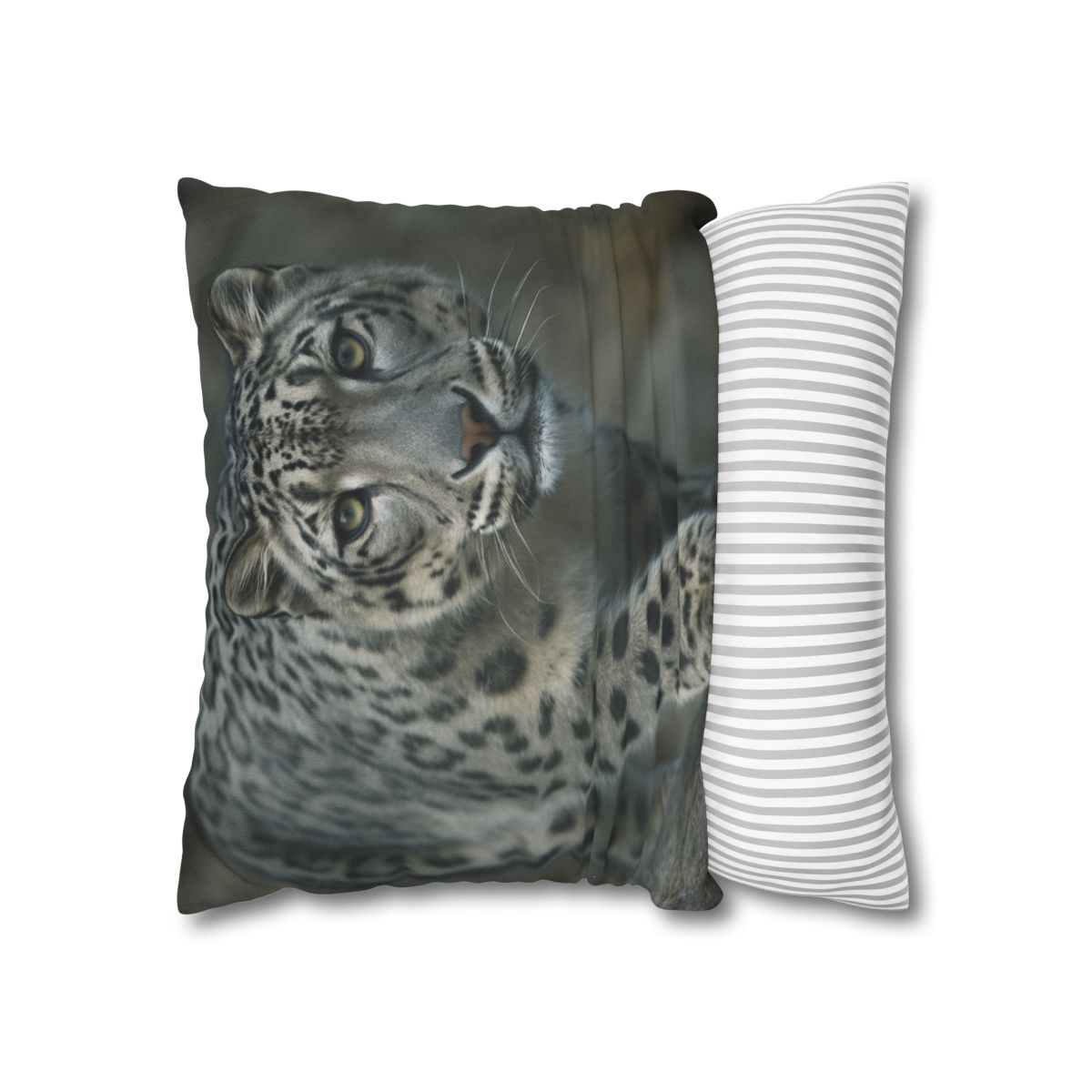 Starlit Sprint Snow Leopard comfortable bedding pillow covers
