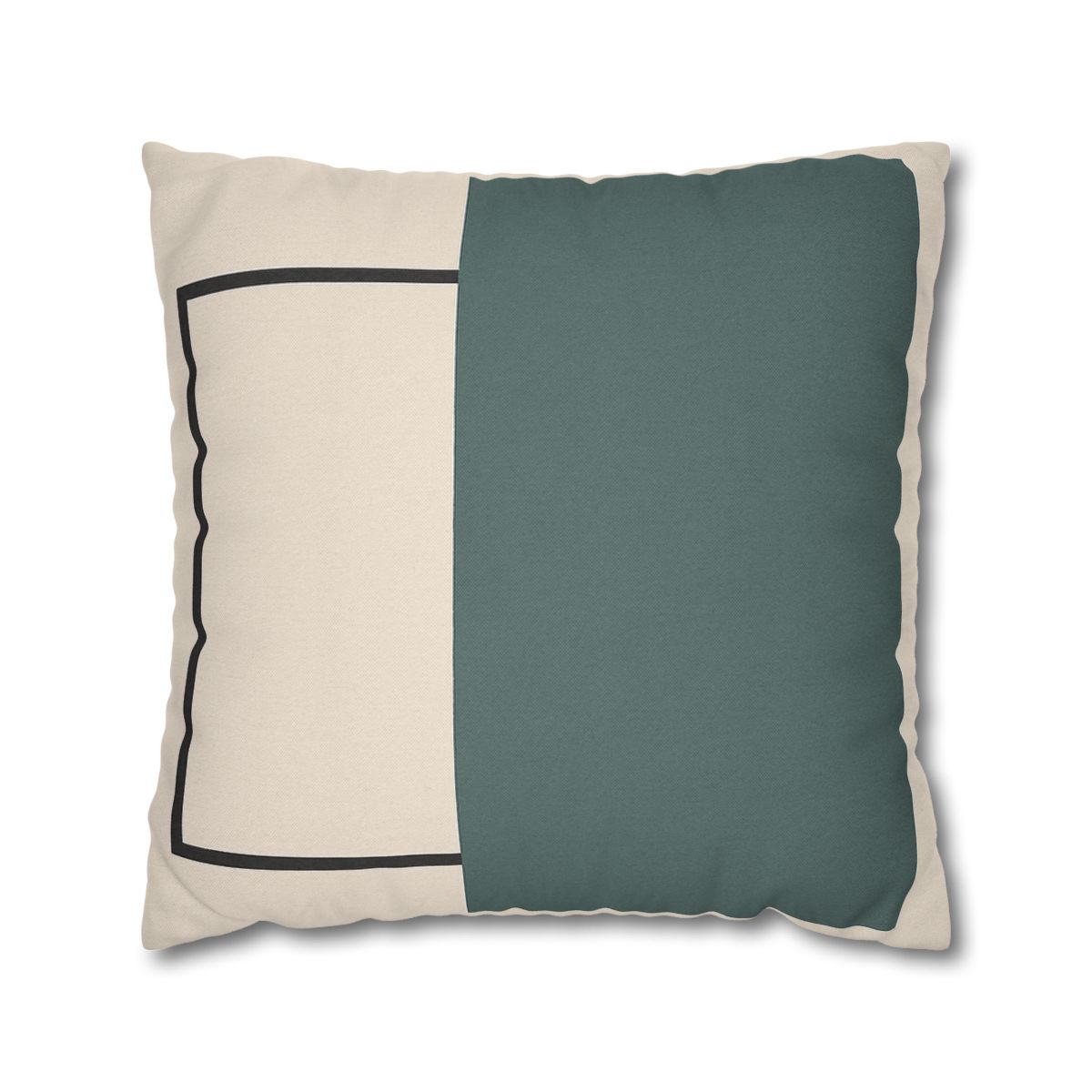 Offset Rectangle Pause personalized pillow covers