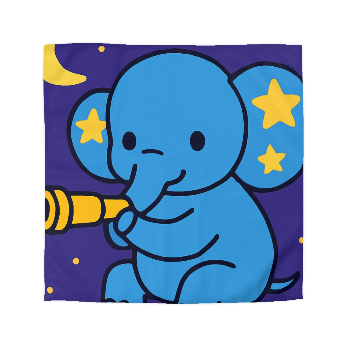 Starlight Safari Elephant personalized bedding duvets