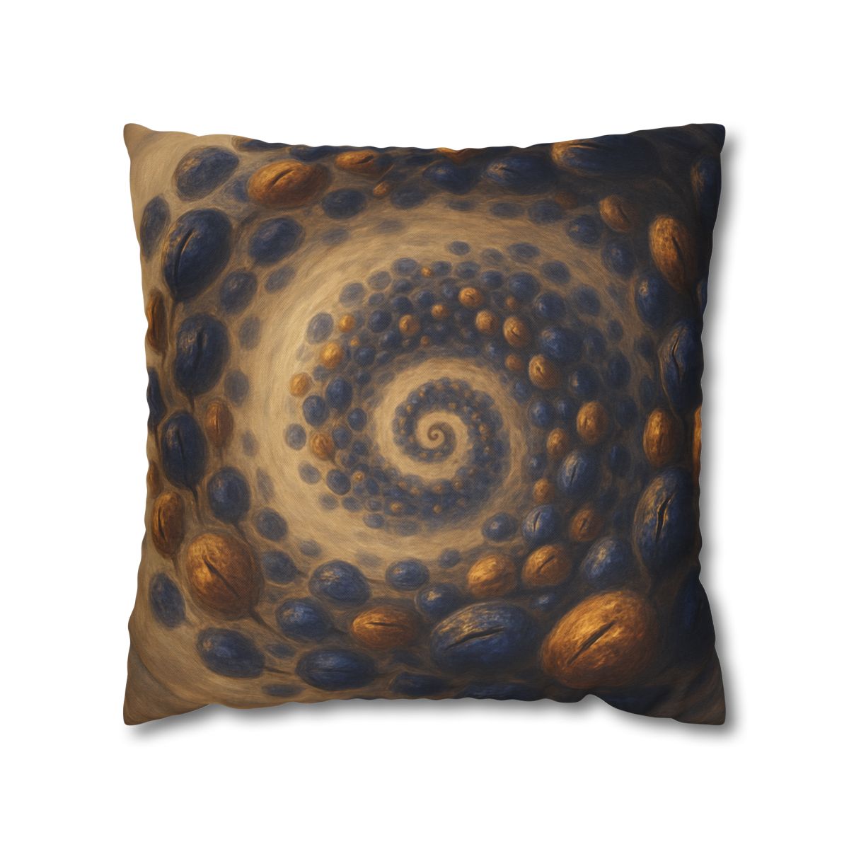 Spiral Seed Cluster designer print pillow cases